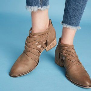 NWT Anthropologie Seychelles So Blue Ankle Boots 9